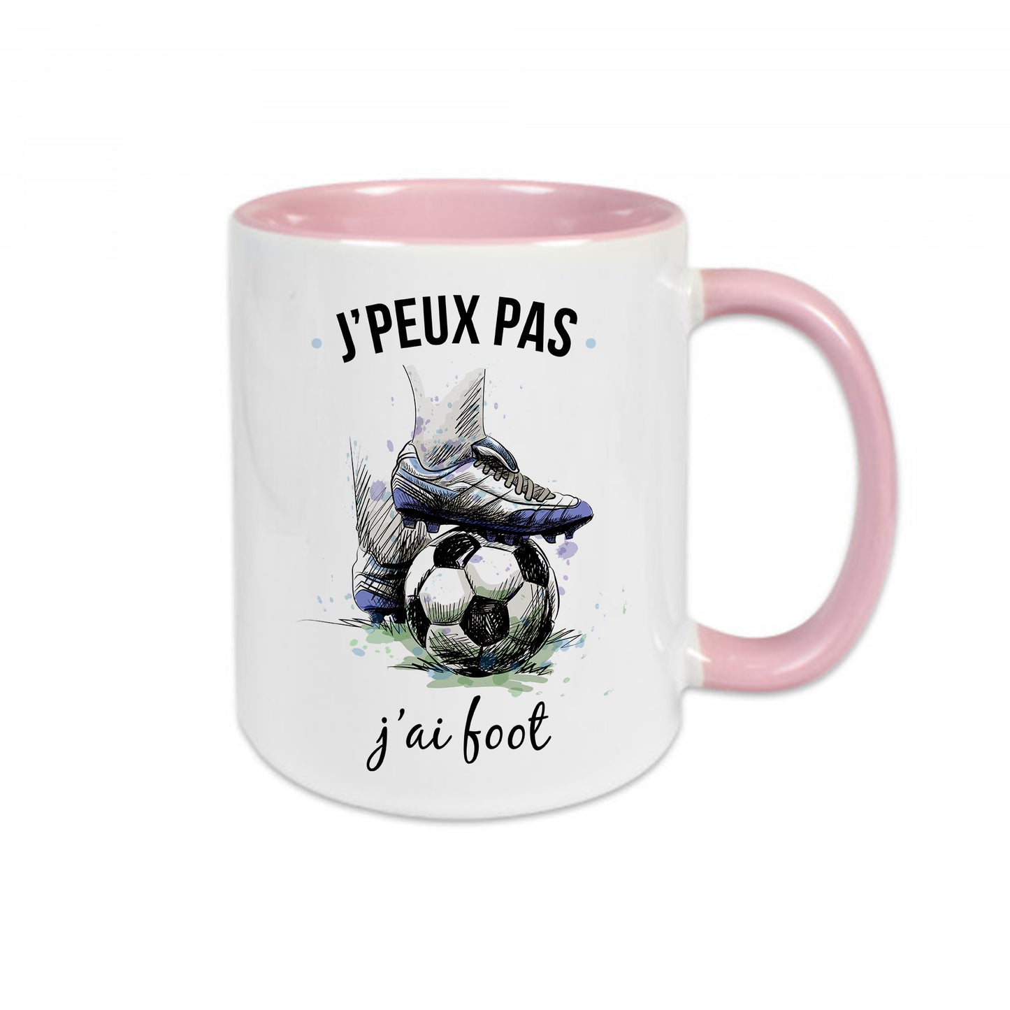 Mug céramique J'peux pas j'ai foot