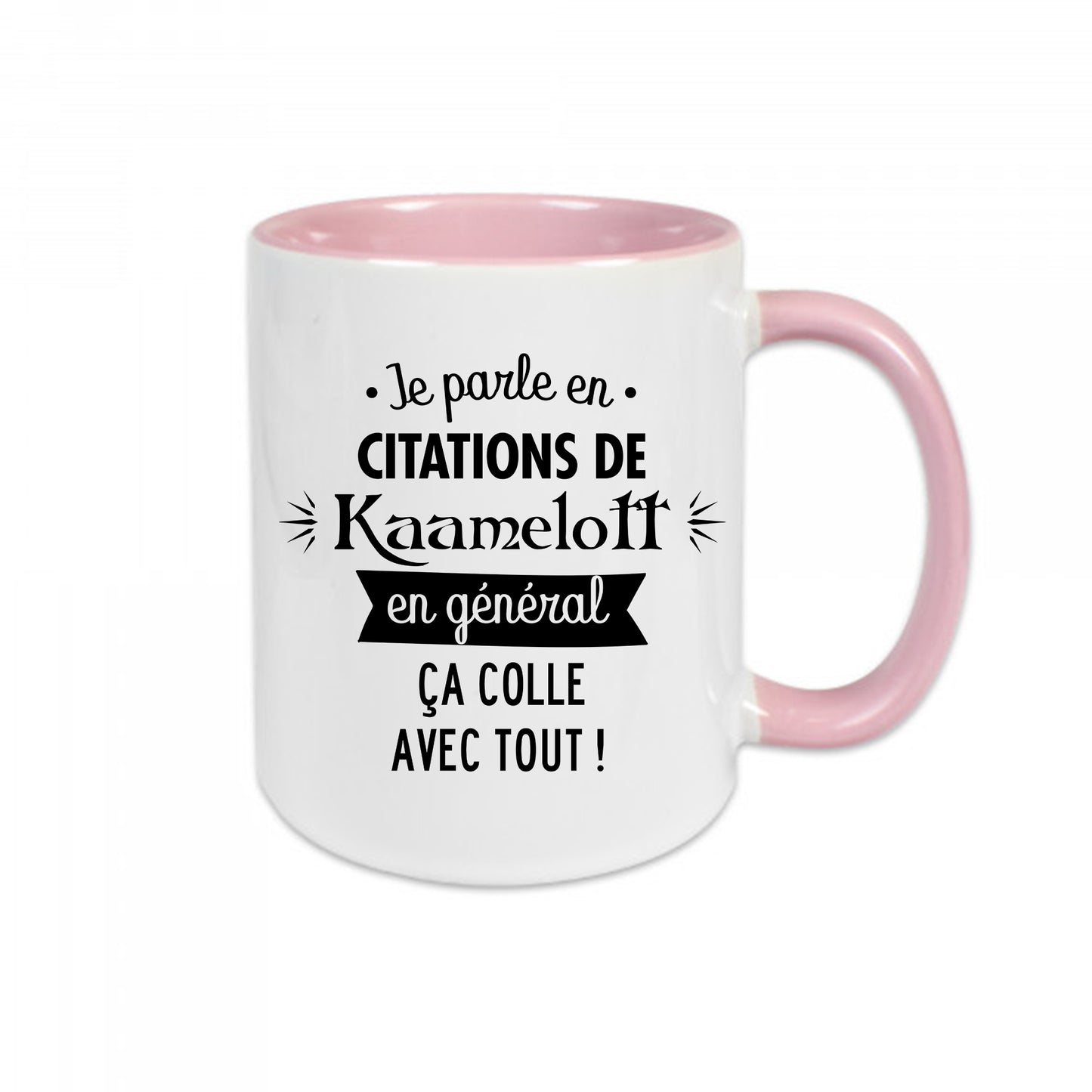 Mug céramique Je parle en citation de Kaamelott