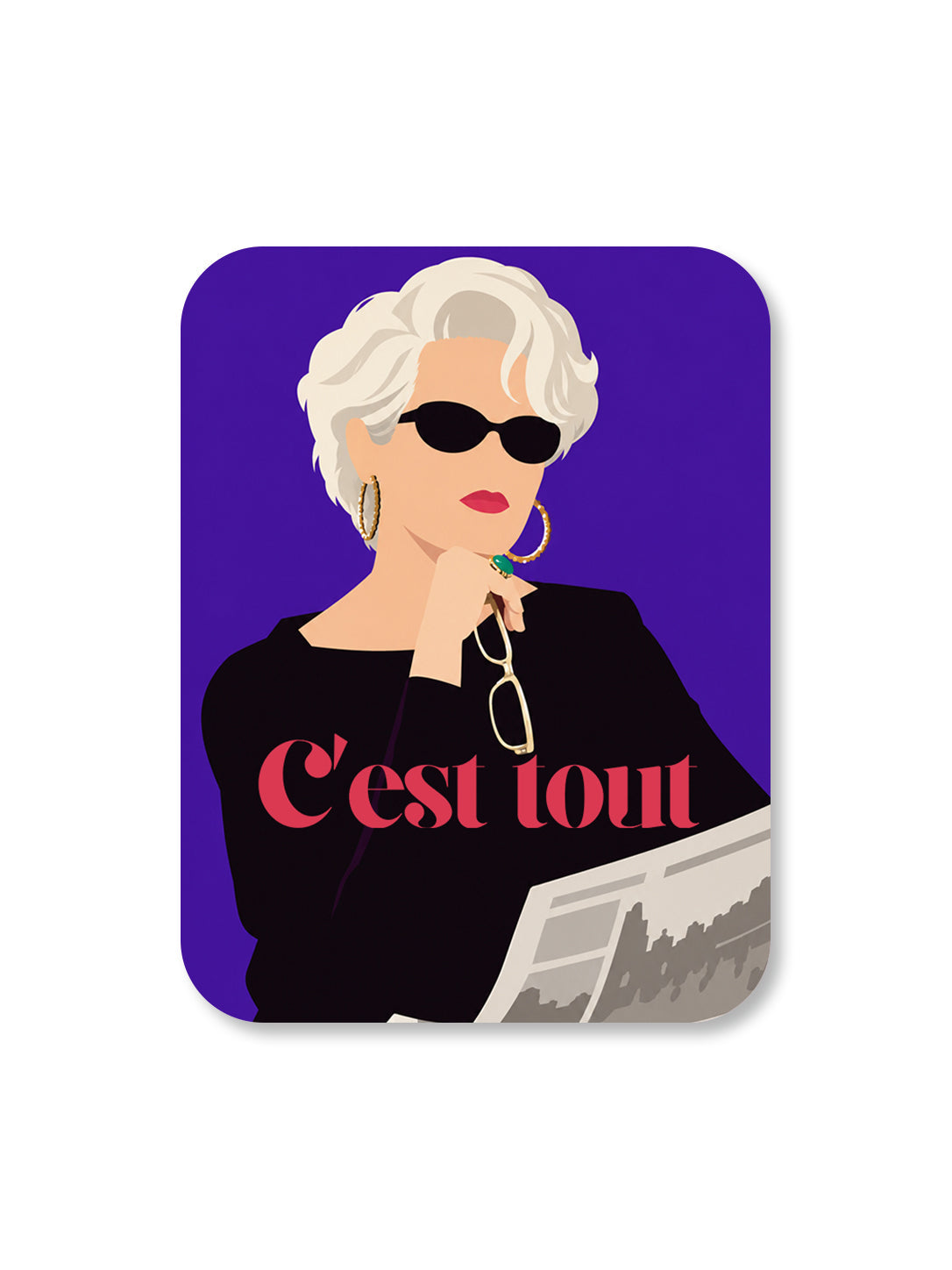 Aimant C'est tout Encre et Créations