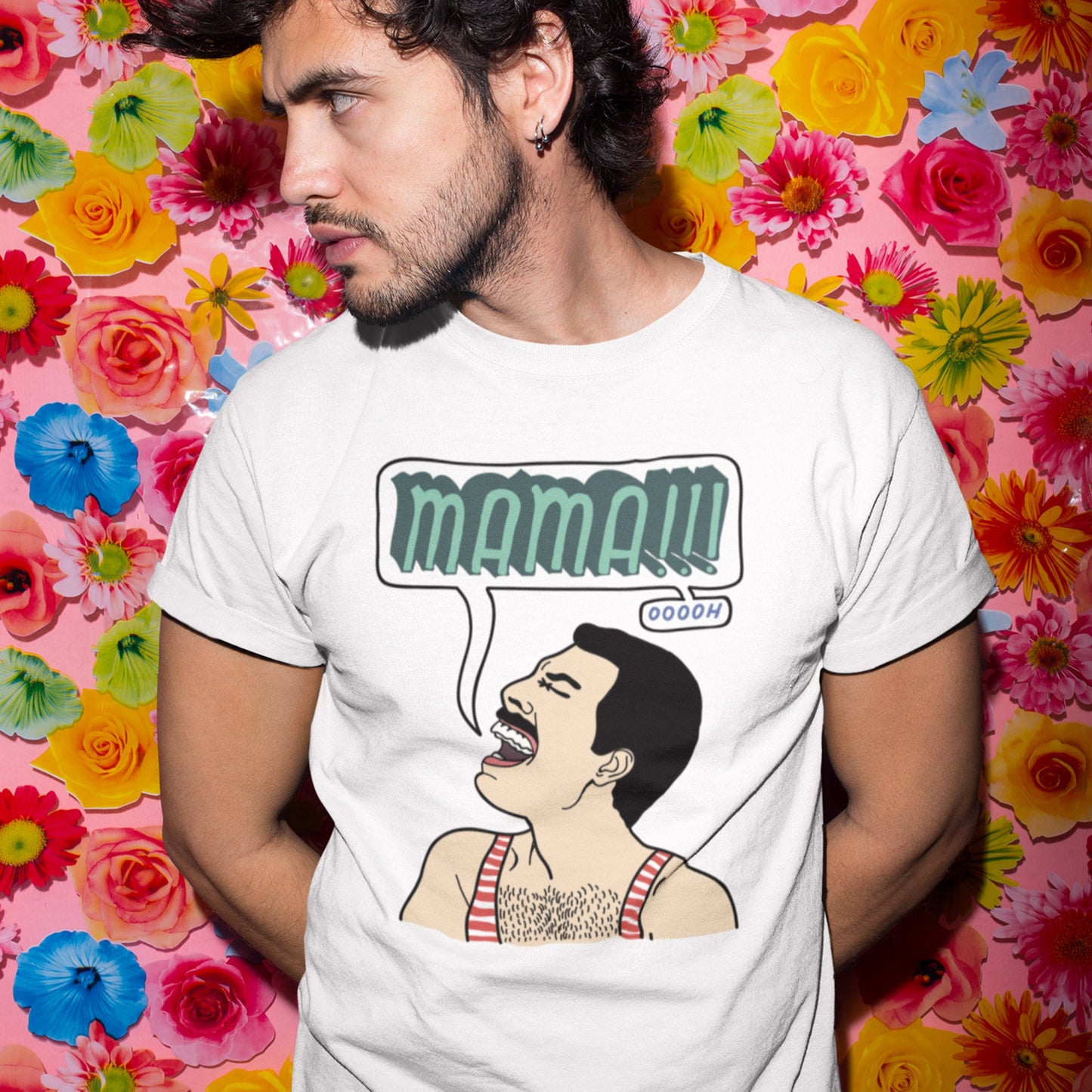 T-shirt homme Mamaaaa oh oh oh TPOP