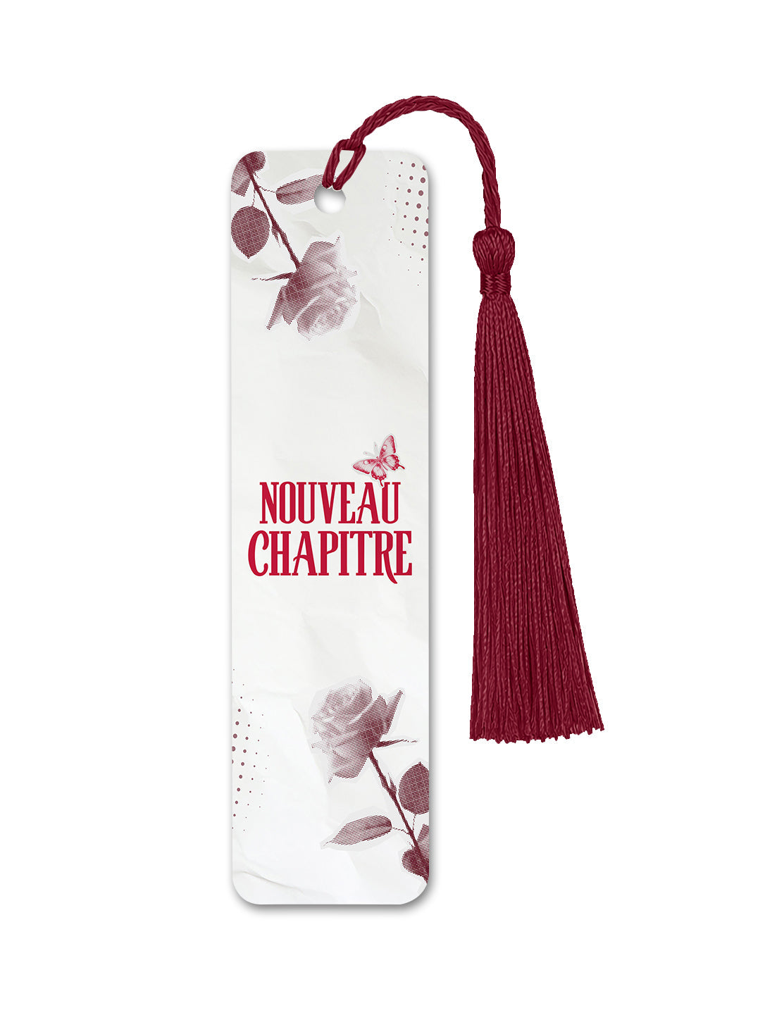 Marque-page Nouveau chapitre Encre et Créations