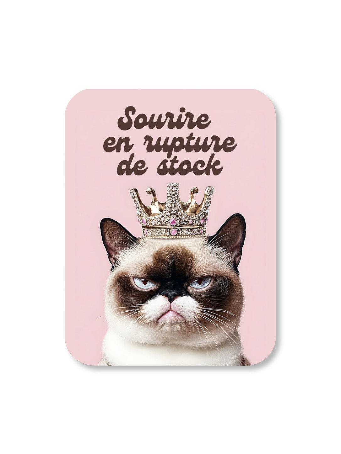 Aimant Sourire en rupture de stock