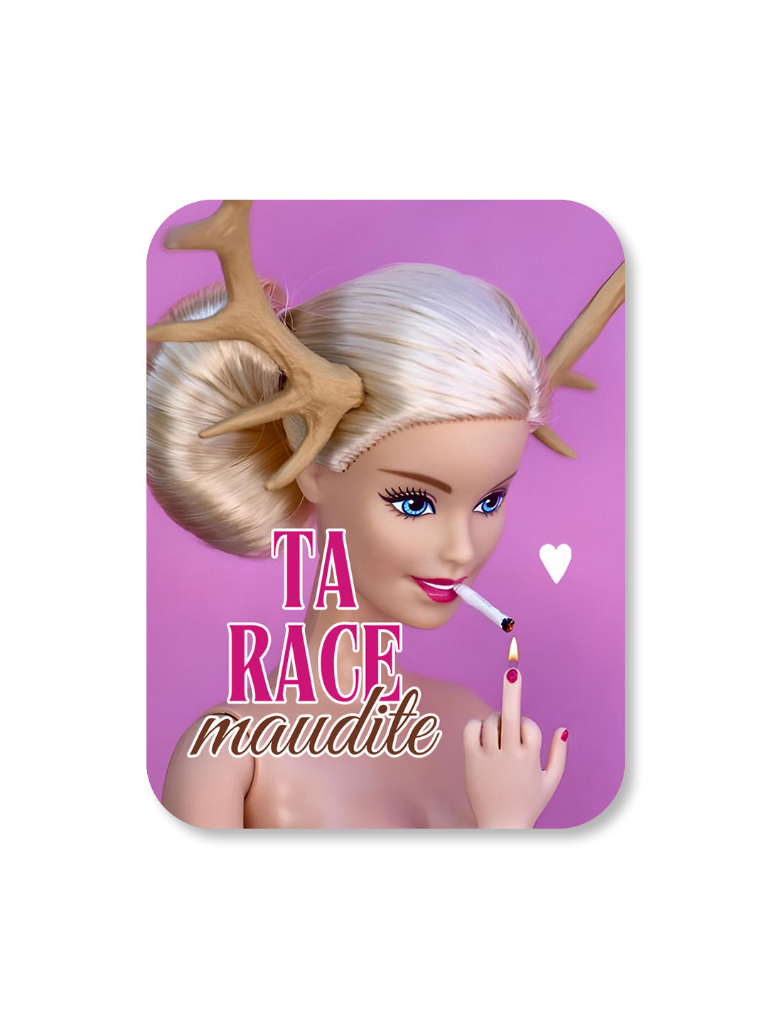 Aimant Ta race maudite Encre et Créations