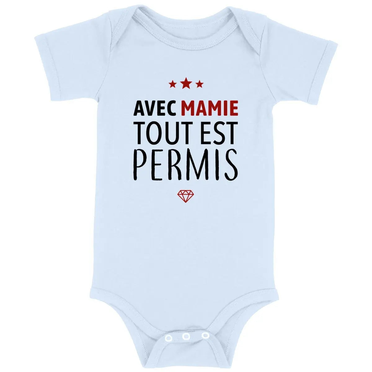 Body bébé Avec mamie tout est permis