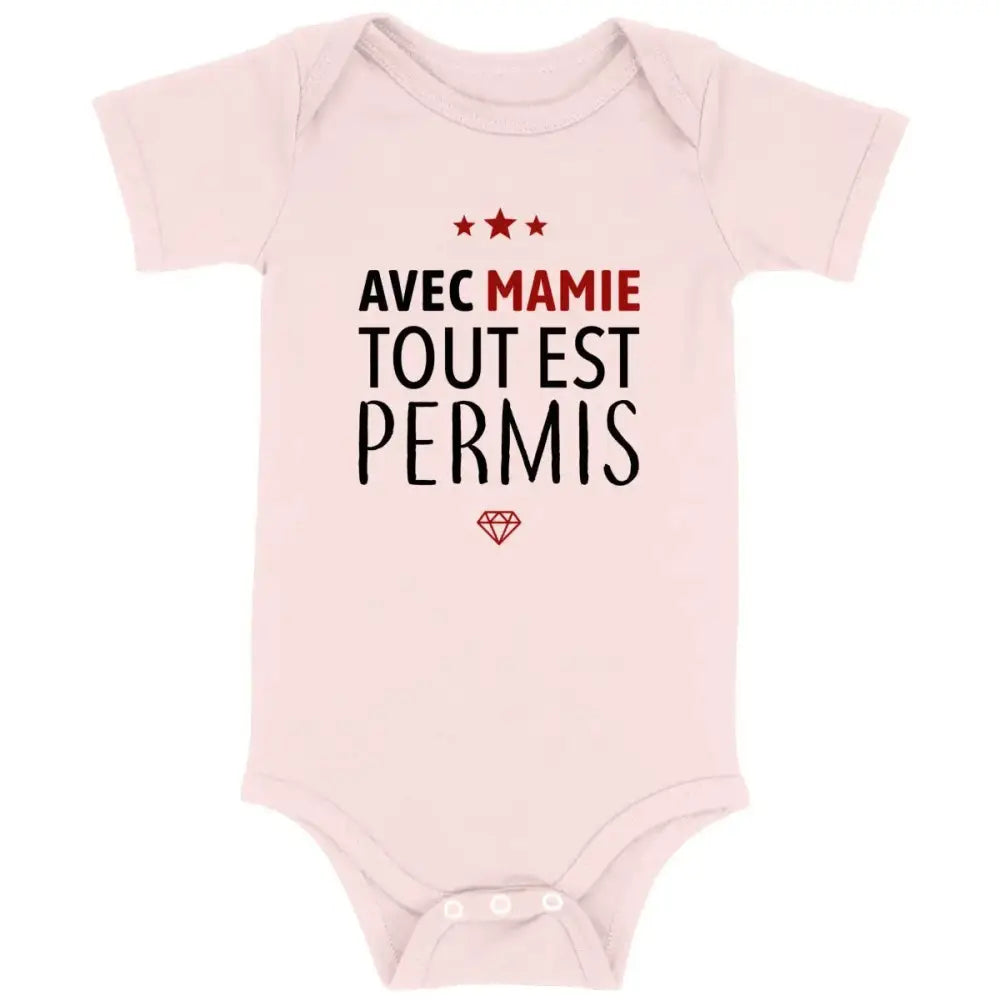 Body bébé Avec mamie tout est permis