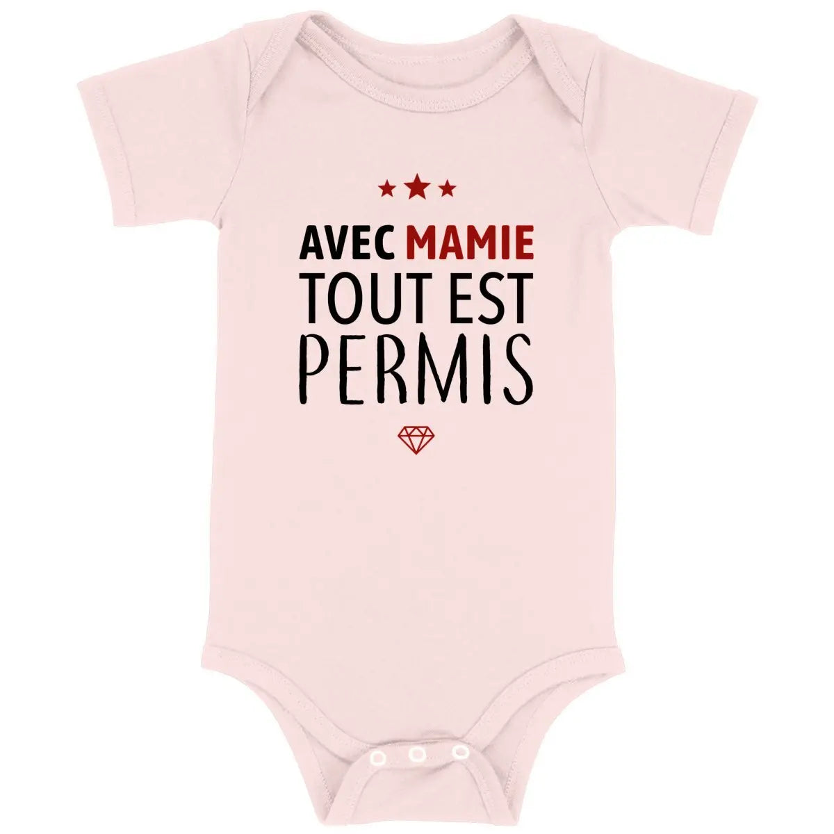 Body bébé Avec mamie tout est permis