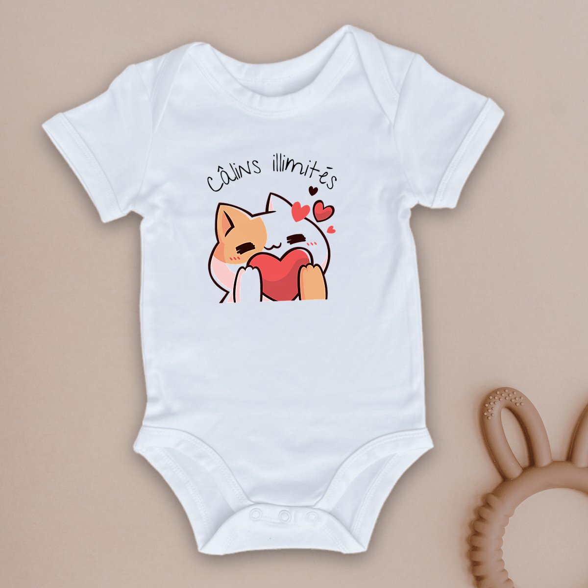 Body bébé Câlins illimités