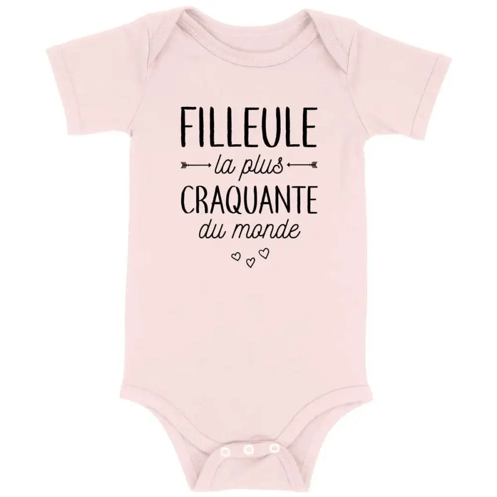 Body bébé Filleule la plus craquante