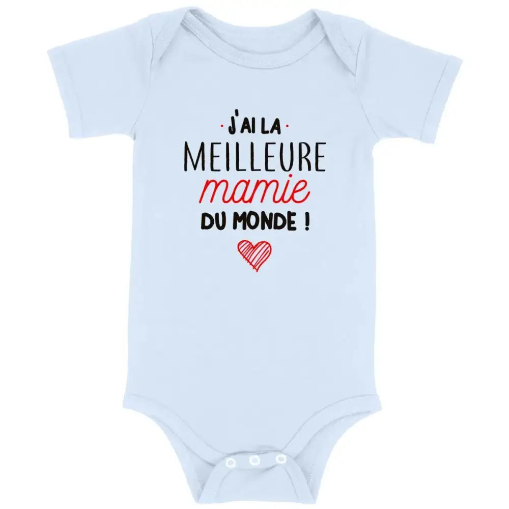Body bébé J'ai la meilleure mamie du monde