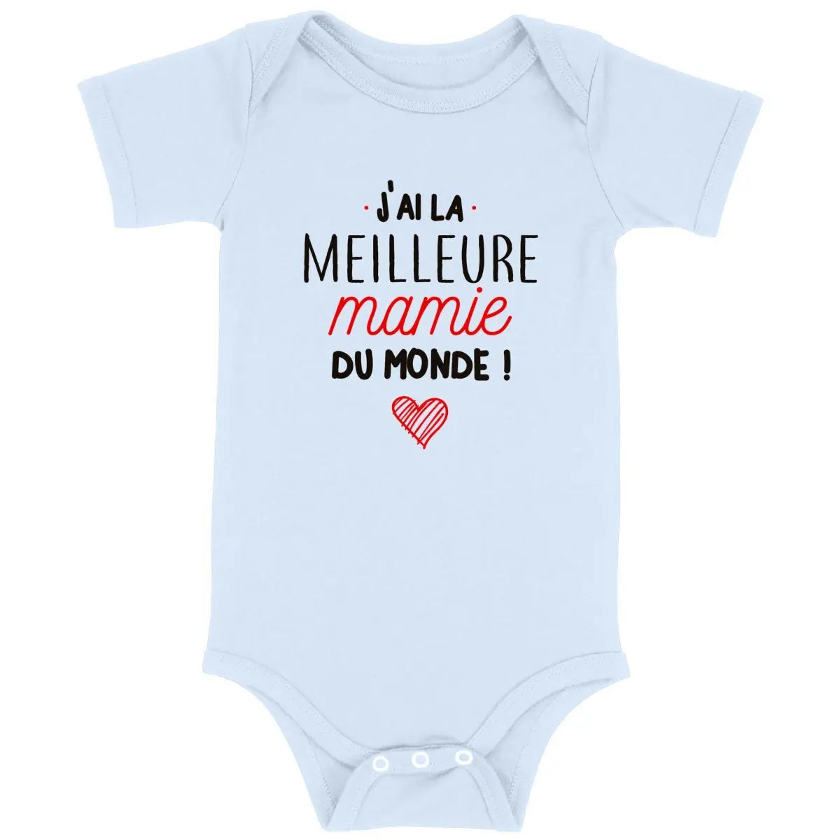 Body bébé J'ai la meilleure mamie du monde