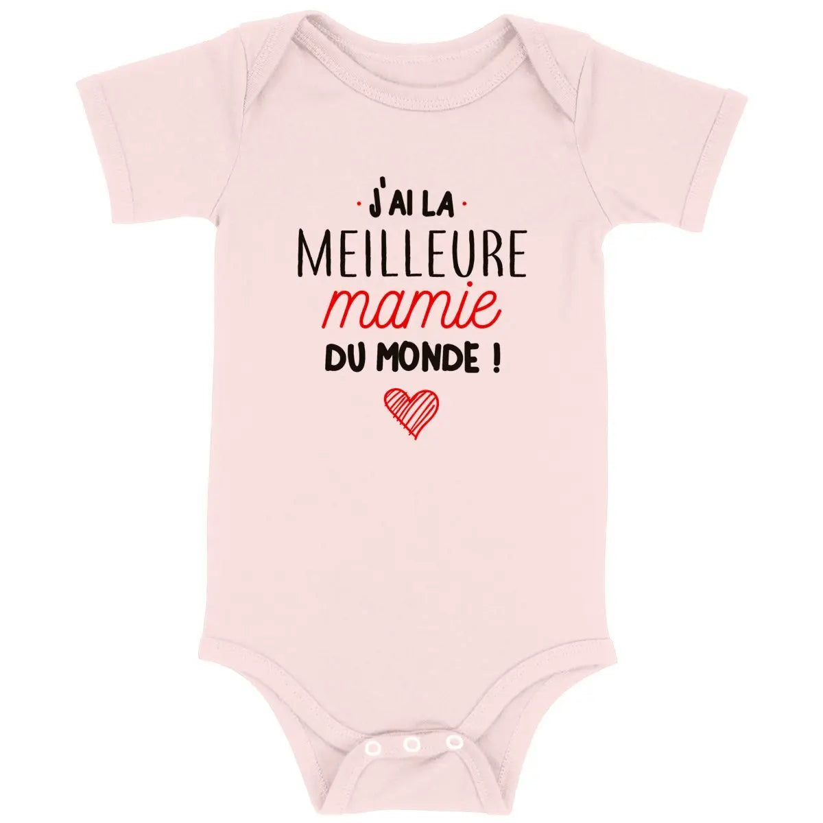 Body bébé J'ai la meilleure mamie du monde