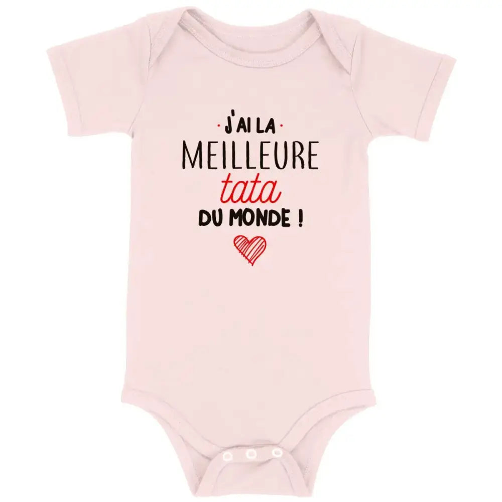 Body bébé J'ai la meilleure tata du monde