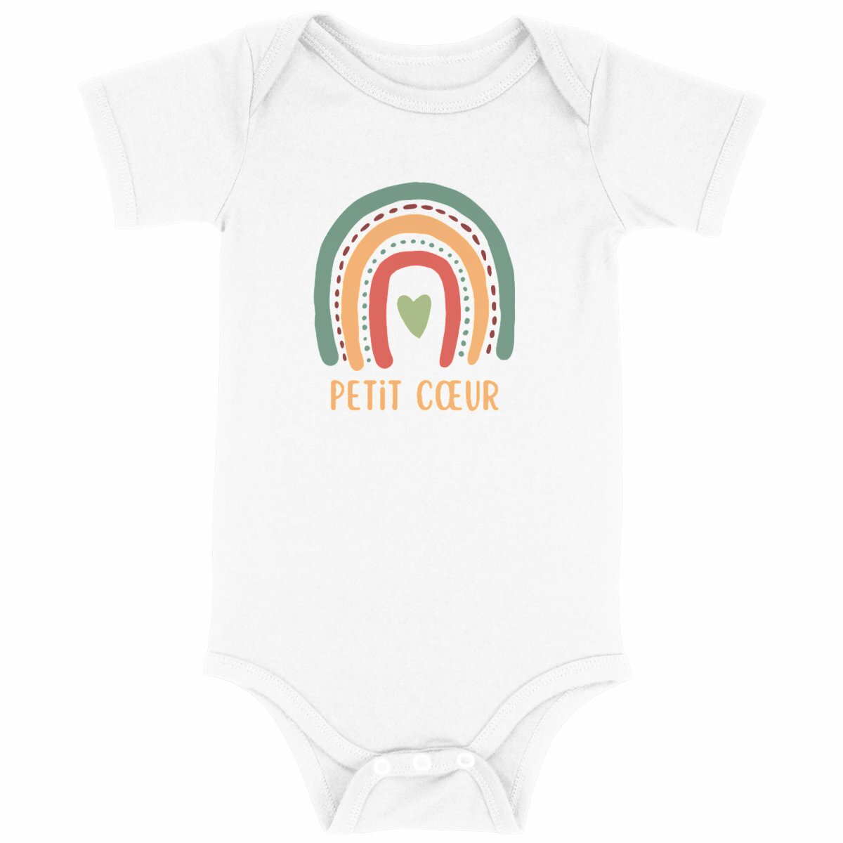 Body bébé Petit coeur