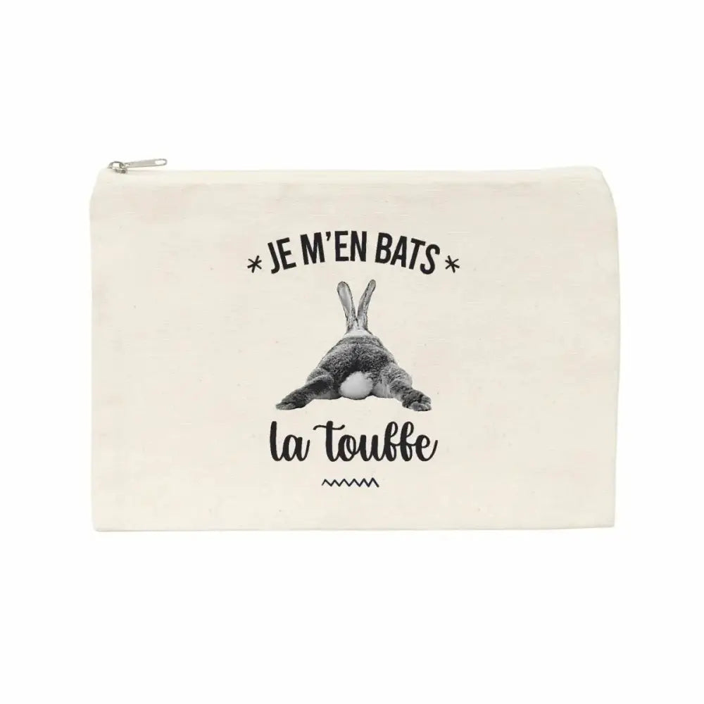 Jolie pochette Je m'en bats la touffe