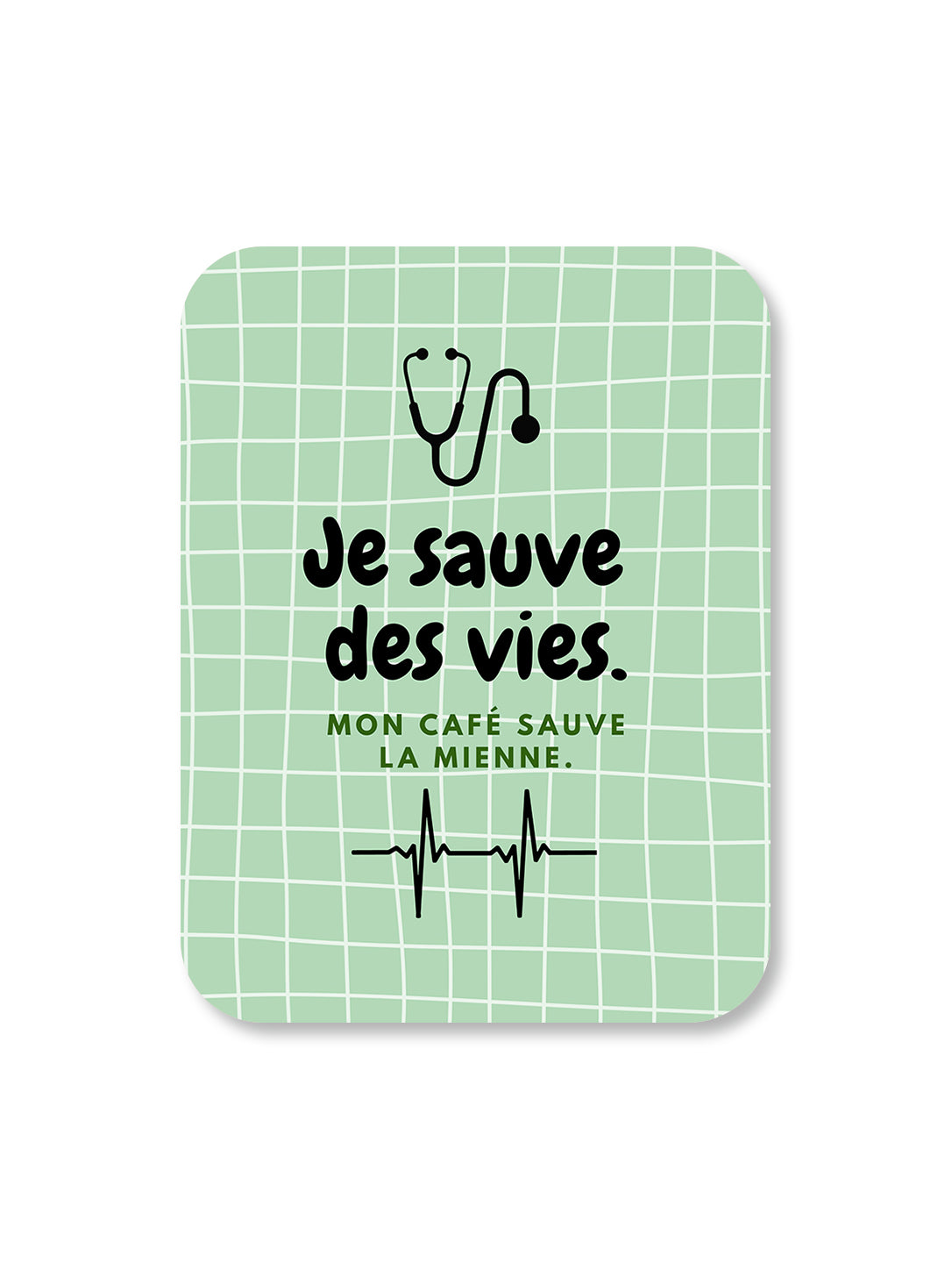 Aimant Je sauve des vies Encre et Créations