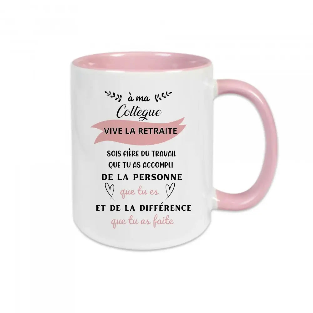 Mug céramique - à ma collègue Encre et Créations