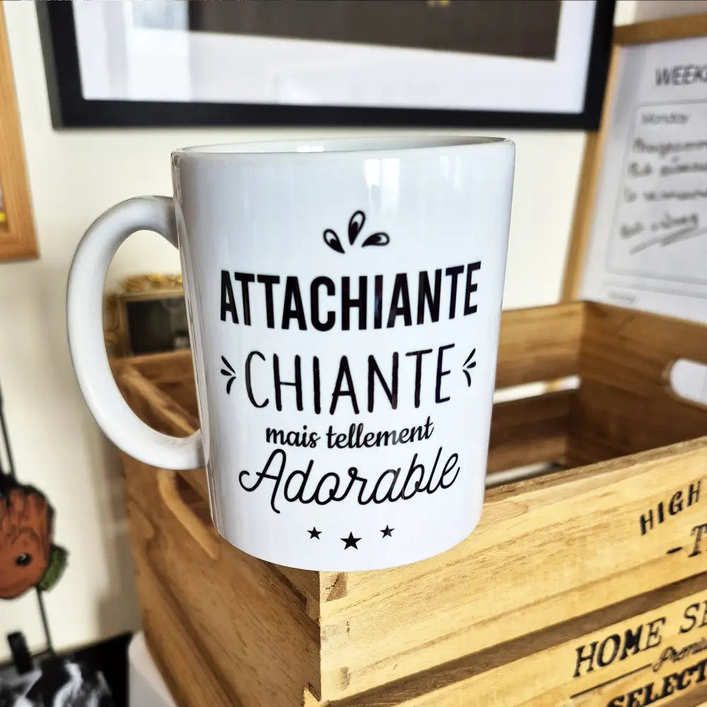 Mug céramique Attachiante mais adorable