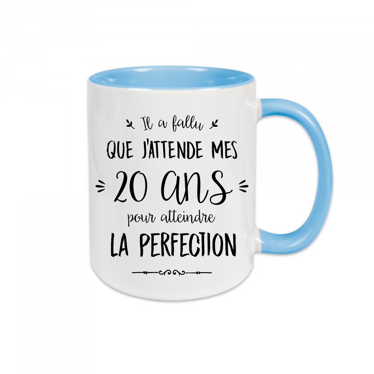 Mug céramique Atteindre la perfection personnalisable