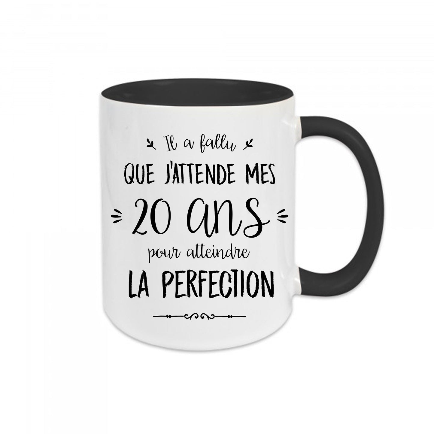 Mug céramique Atteindre la perfection personnalisable