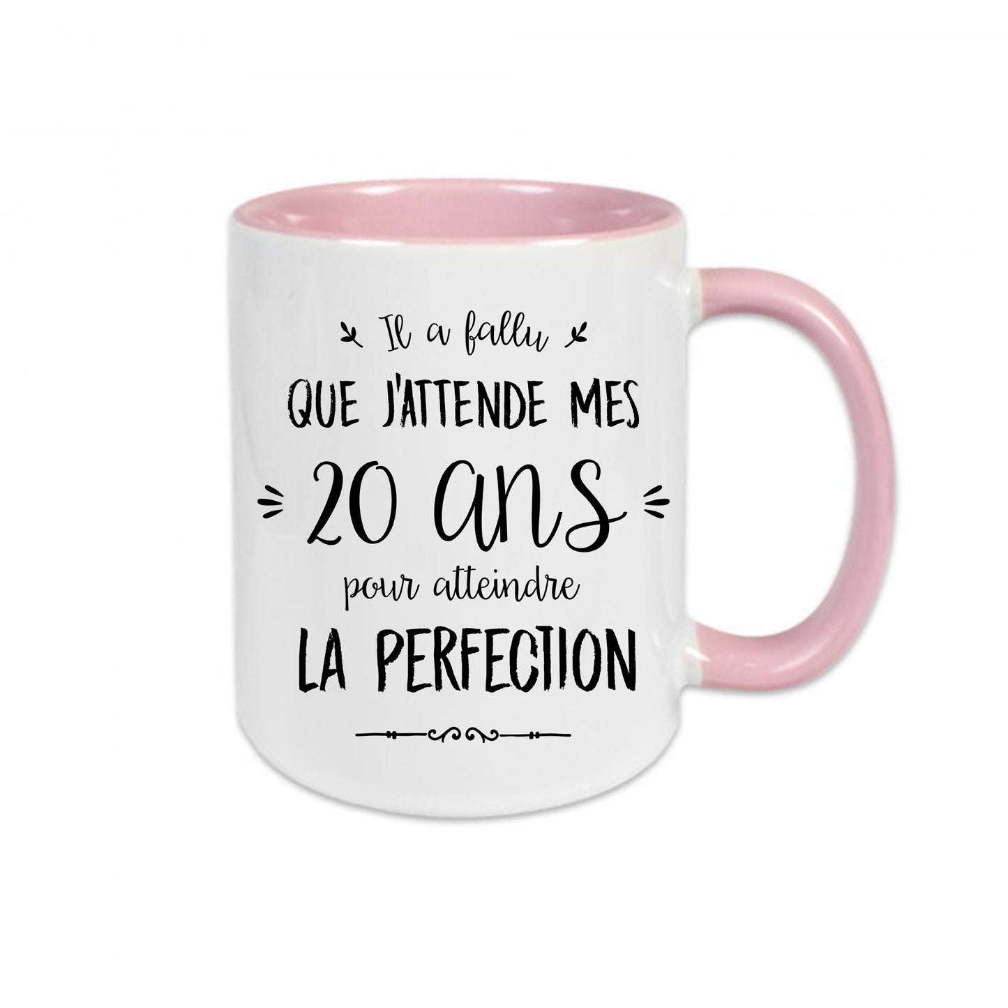 Mug céramique Atteindre la perfection personnalisable