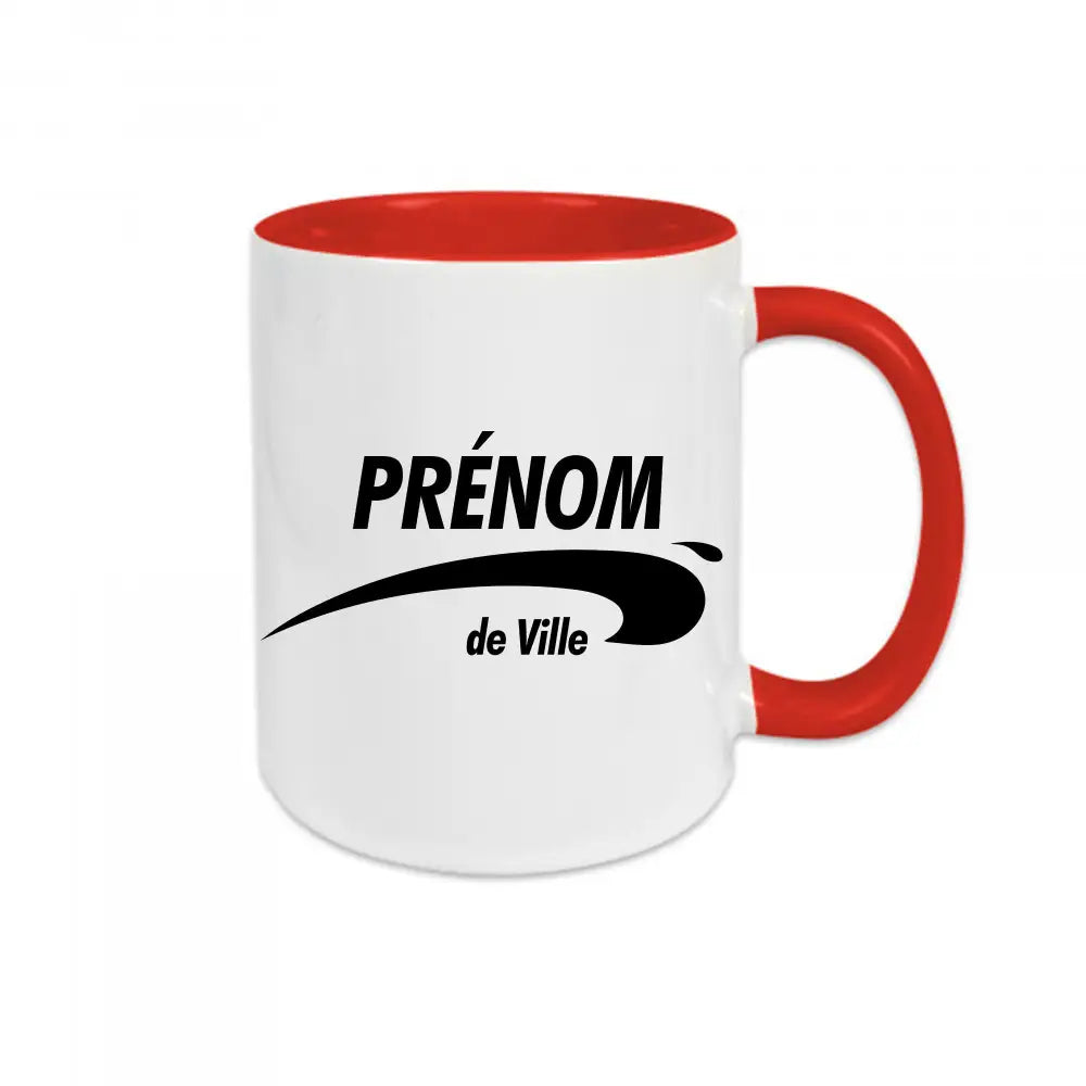 Mug céramique Brice de Nice personnalisable