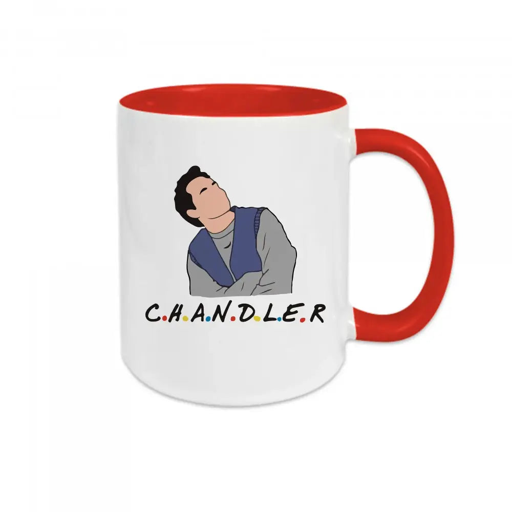 Mug céramique - Chandler - Rouge - Mugs