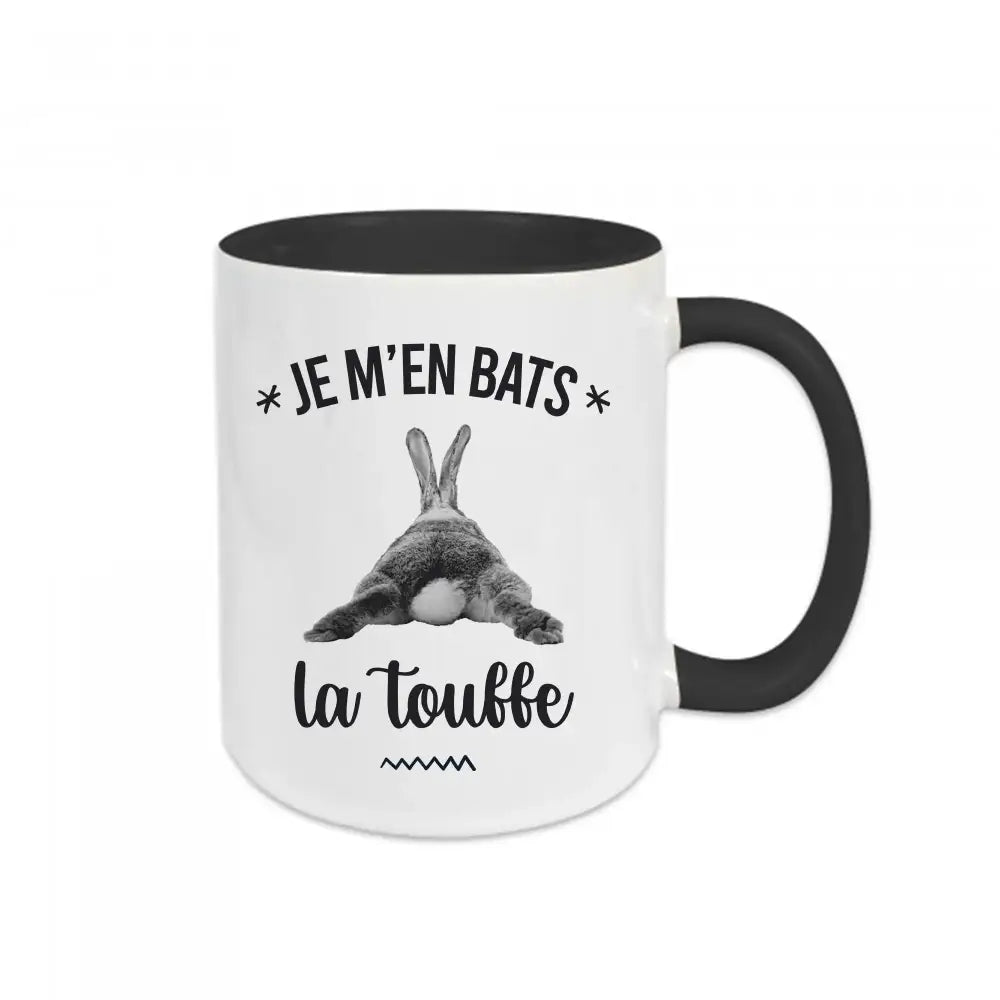 Mug céramique Je m'en bats la touffe Encre et Créations