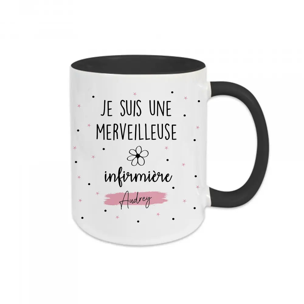 Mug céramique Je suis merveilleuse personnalisable