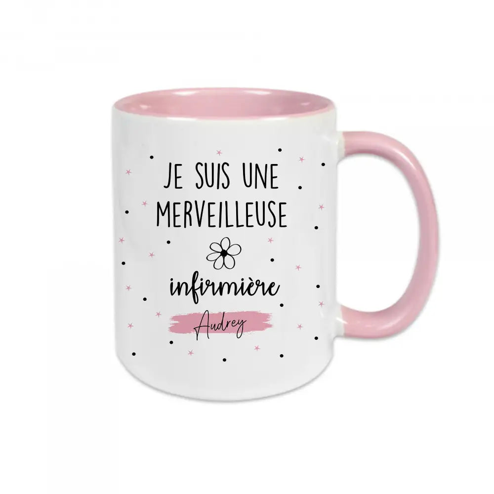 Mug céramique Je suis merveilleuse personnalisable