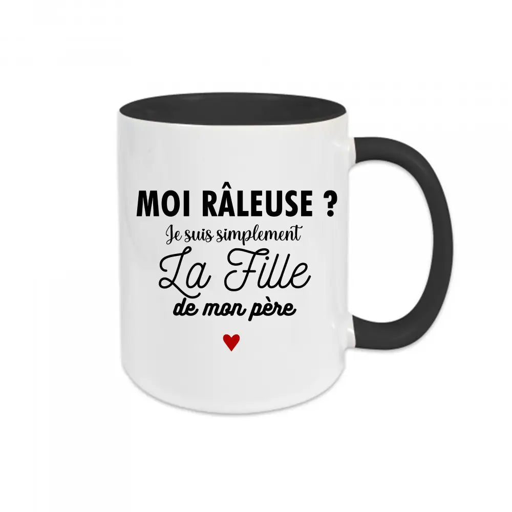 Mug céramique Je suis tout simplement la fille de mon père
