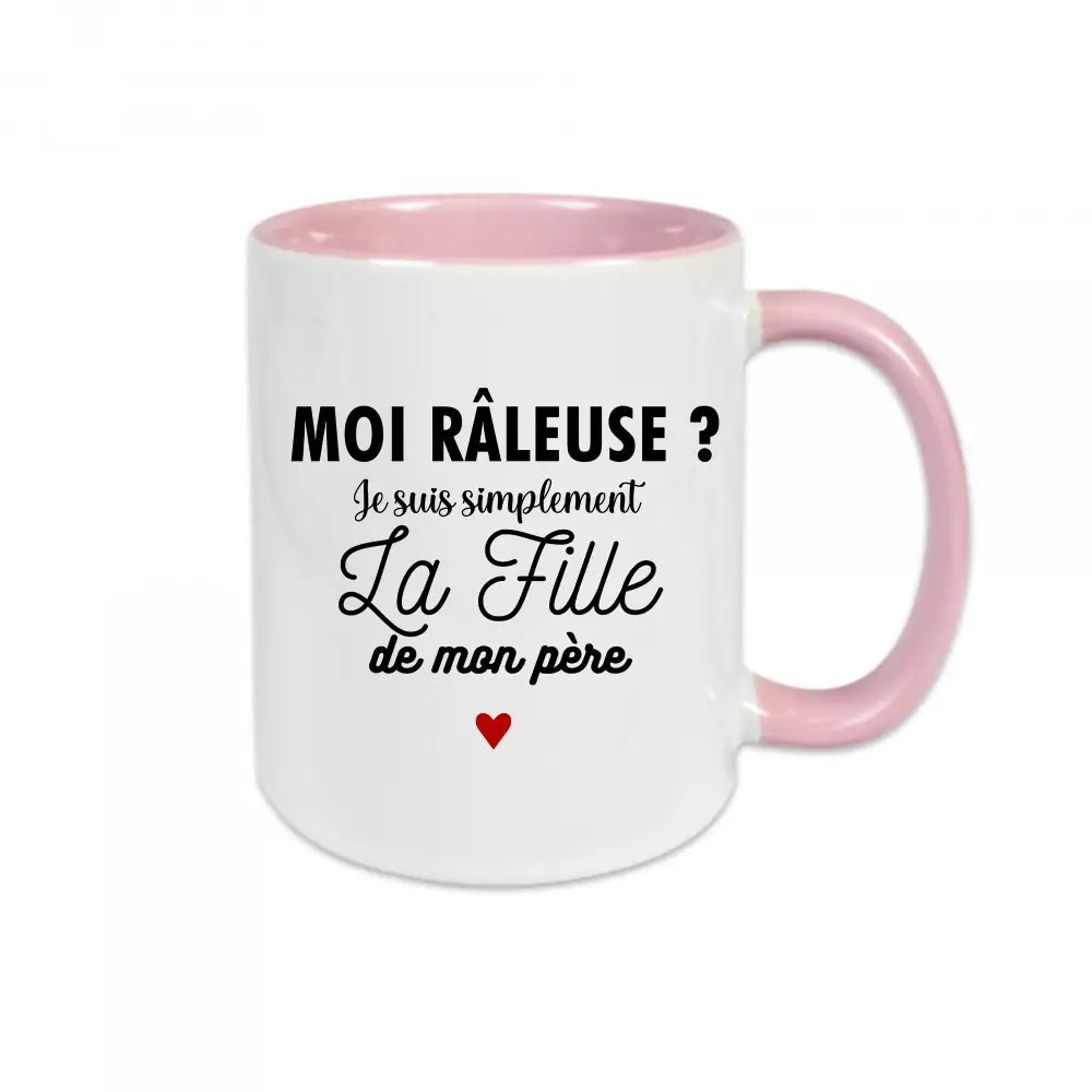 Mug céramique Je suis tout simplement la fille de mon père