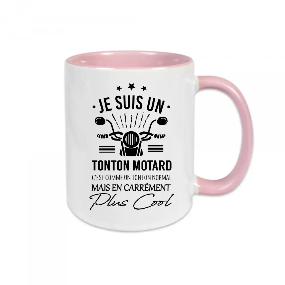 Mug céramique Je suis un papa motard personnalisable