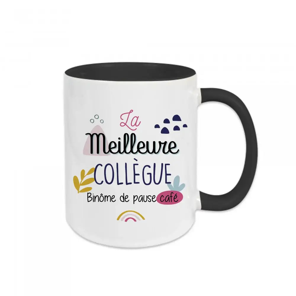Mug céramique La meilleure collègue binôme de pause café Encre et Créations