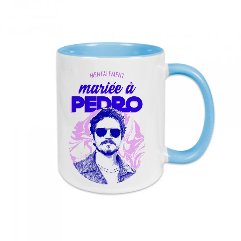 Mug céramique Mentalement mariée à Pedro Encre et Créations