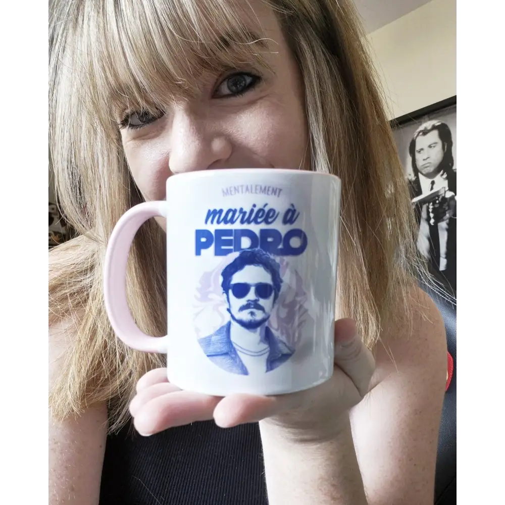 Mug céramique Mentalement mariée à Pedro
