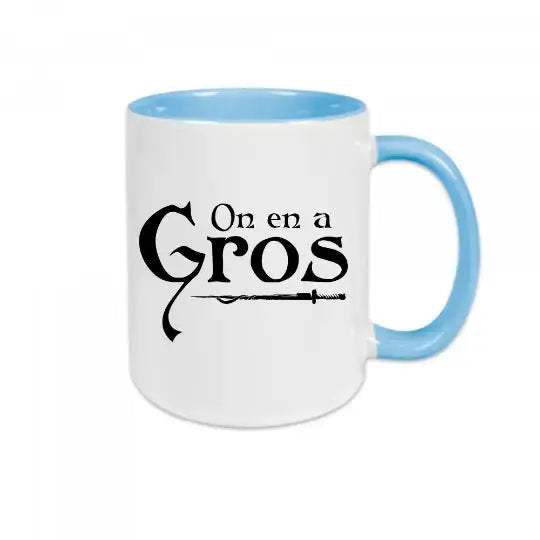 Mug céramique - On en a gros - Bleu - Mugs