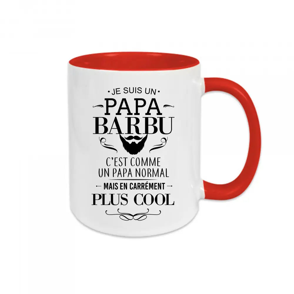Mug céramique Papa barbu