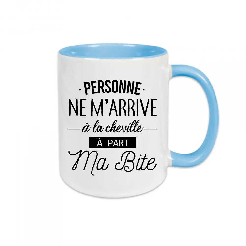 Mug céramique Personne ne m'arrive à la cheville