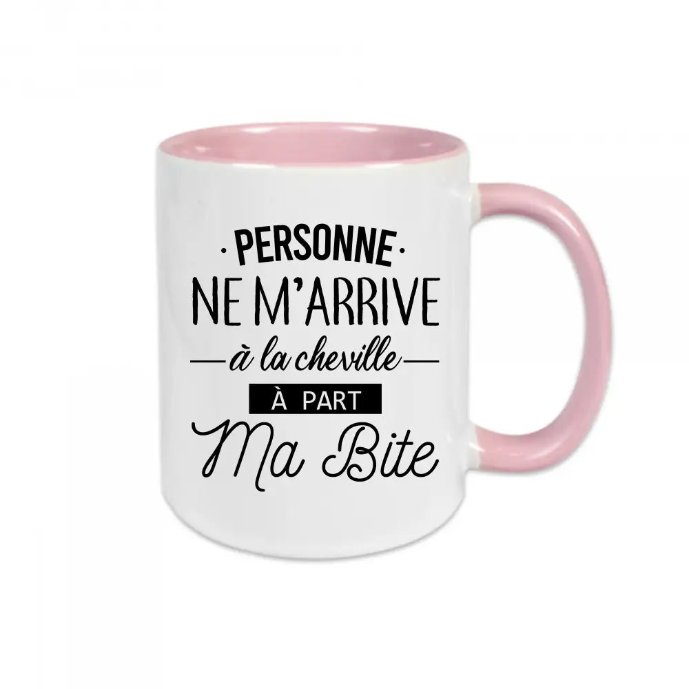 Mug céramique Personne ne m'arrive à la cheville