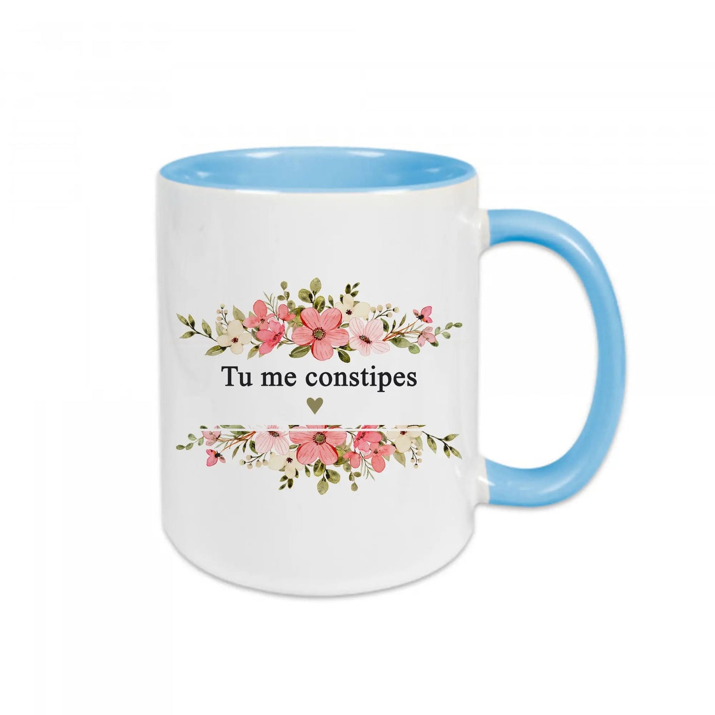 Mug céramique Tu me constipes Encre et Créations