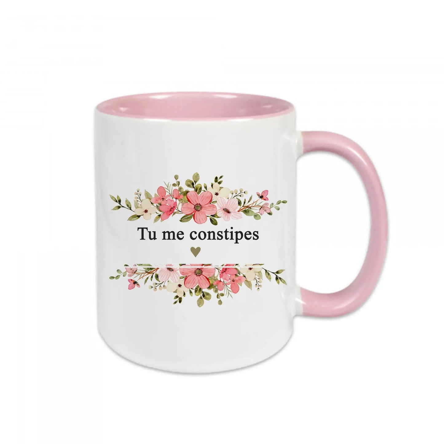 Mug céramique Tu me constipes Encre et Créations