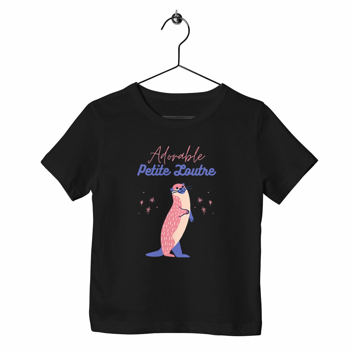 T-shirt enfant Adorable petite loutre