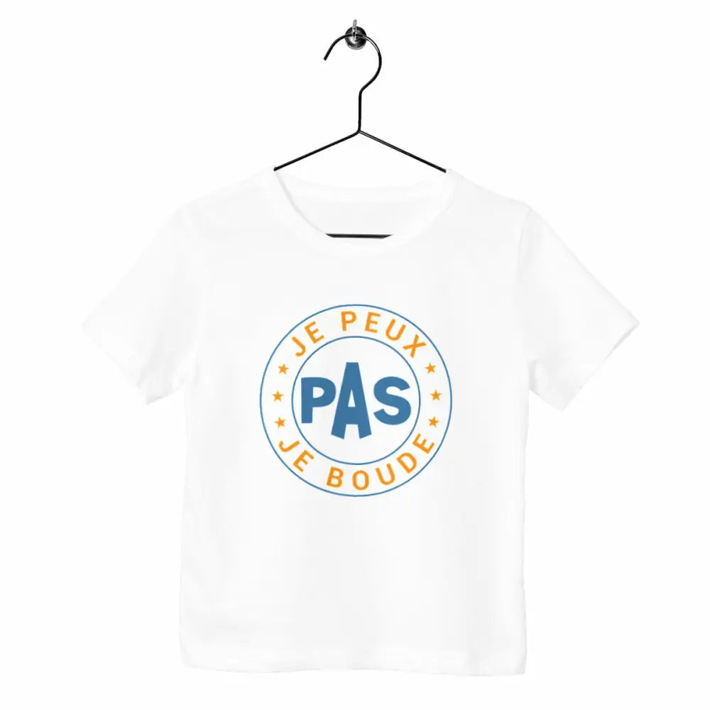 T-shirt enfant - Je peux pas je boude