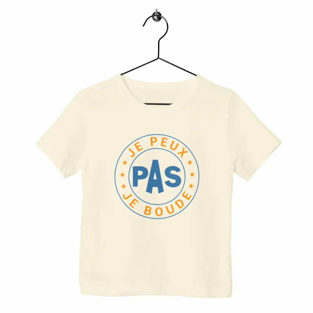T-shirt enfant - Je peux pas je boude