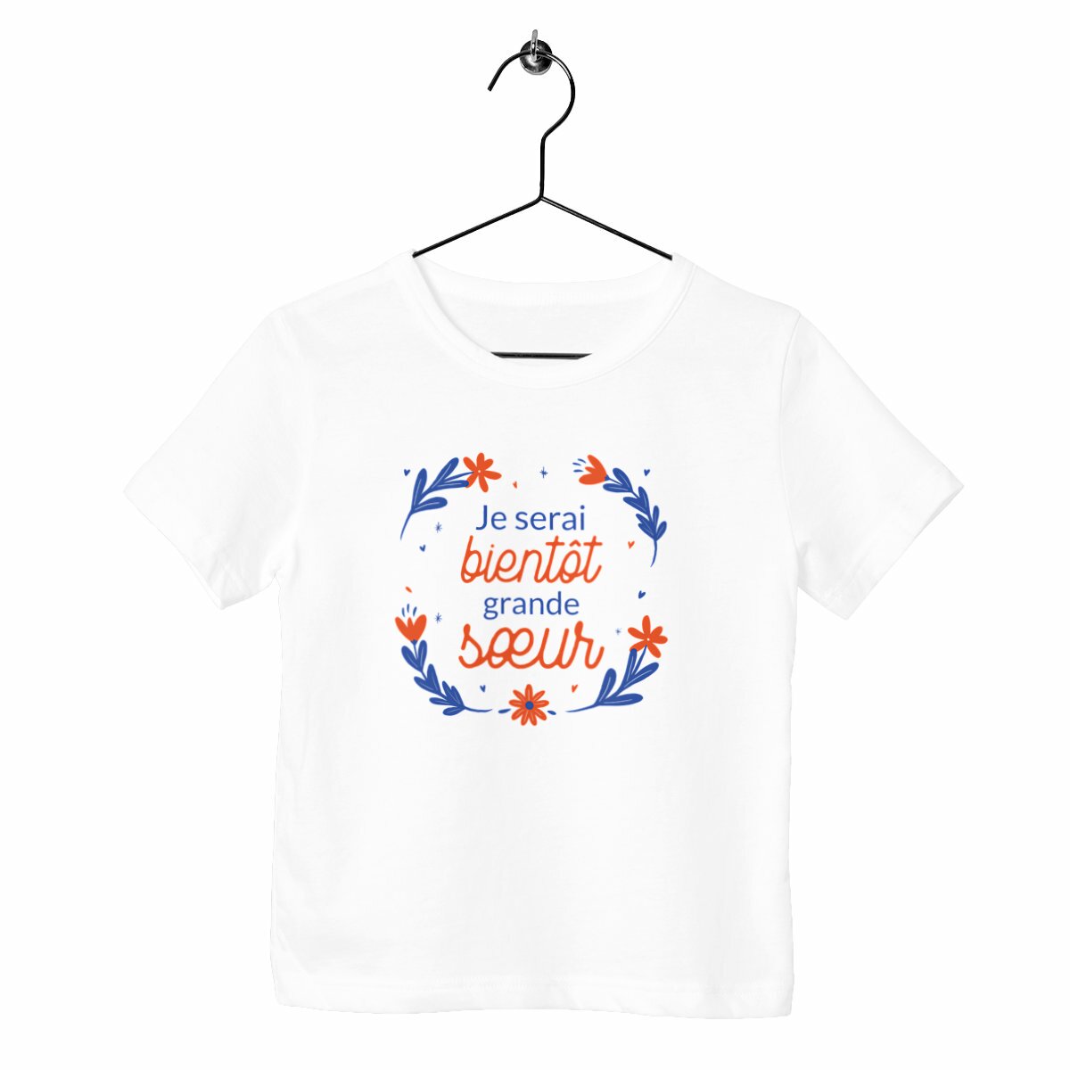 T-shirt enfant Je serai bientôt grande soeur