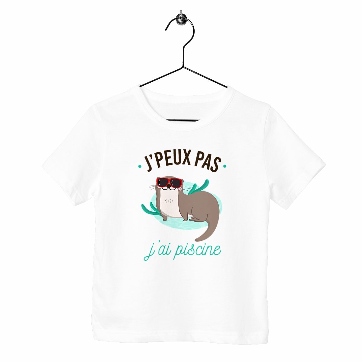 T-shirt enfant - J'peux pas j'ai piscine