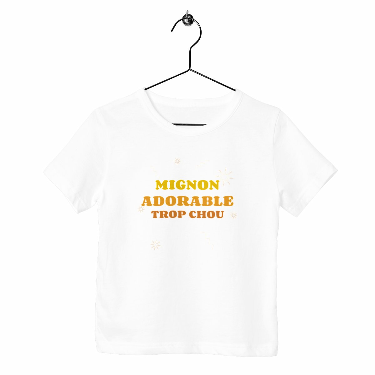 T-shirt enfant Mignon adorable trop chou