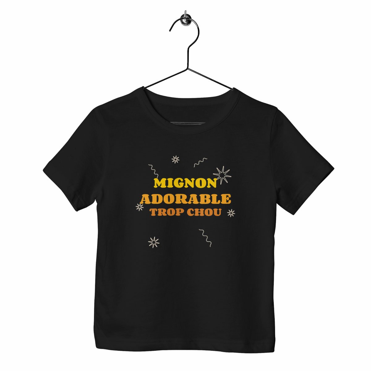 T-shirt enfant Mignon adorable trop chou