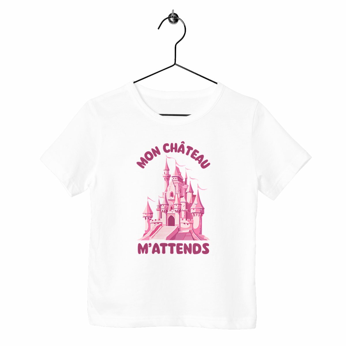 T-shirt enfant Mon château m'attends
