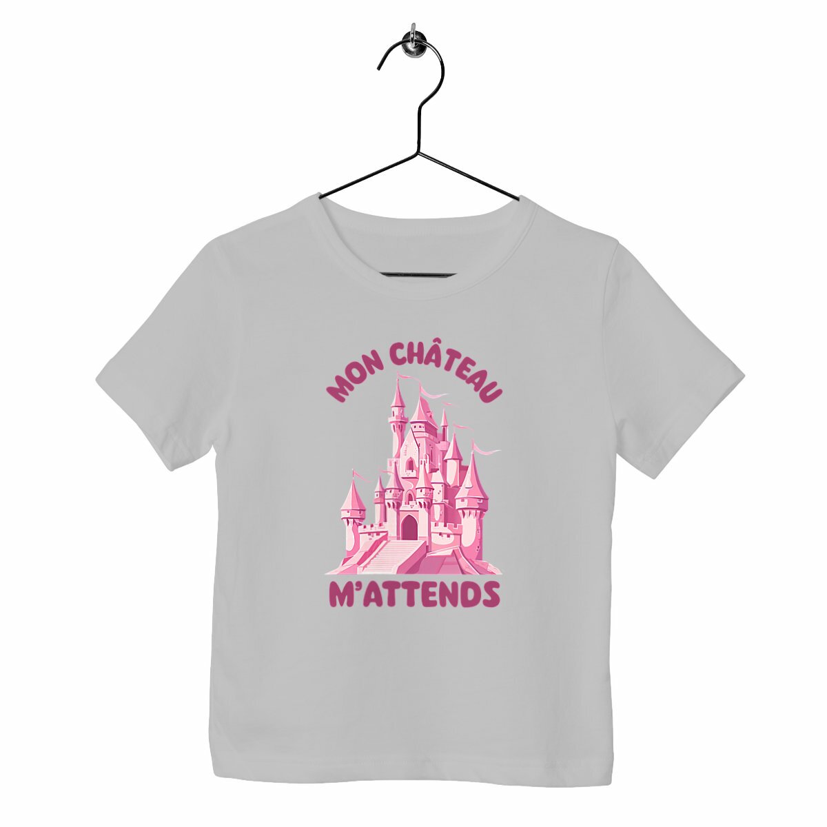 T-shirt enfant Mon château m'attends